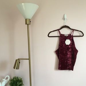 Soprano Velvet CropTop